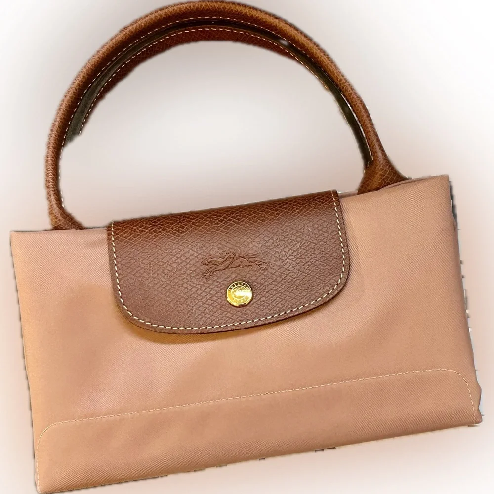 Longchamp Le Pliage Med Tote NWT (Rose’ Pink) - Picture 4 of 9